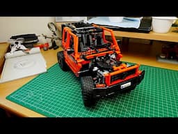 Building the Lego Technic Mercedes G 500 – 4