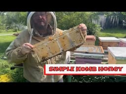 A SIMPLE way to make COMB honey | Beekeeping 🍯