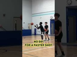 Shoot A Basketball Faster With No Dip