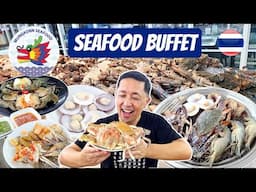 $14 All You Can Eat SEAFOOD BUFFET in Bangkok Thailand 🇹🇭 Mungkorn Seafood Buffet Bangkok🐙🦐