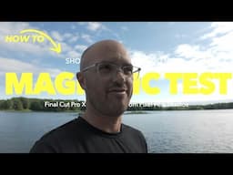 Put text behind your video in Final Cut Pro - FCP 11 Magnetic Mask Tutorial