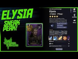 Elysia Sneak Peak: New Hero on Test Server! || Watcher of Realms