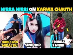 Nibba Nibbi Funny Karwa Chauth video | Karwa Chauth Special Nibba Nibbi