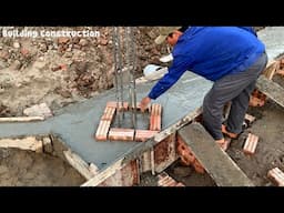 Techniques For Building Solid Gate Pillars With Steel And Bricks