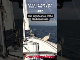 #shorts What Is The Significance Of Starboard Side - Little Known Sailing Facts