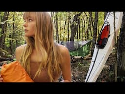 Getting Away: Solo Hammock Camping | Fall Kayak Overnight