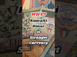 Why is Kuwaiti Dinar the Strongest Currency ?💲 #kuwait #finance #currency