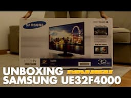 Unboxing SAMSUNG HD LED TV UE32F4000AW