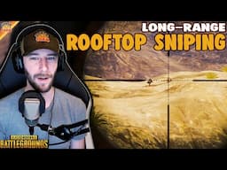 chocoTaco & Quest are Long-Range Miramar Rooftop Sniping | PUBG Duos Gameplay