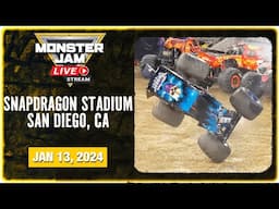 Monster Jam: San Diego 1 (Full Event) | January 13, 2024 | Monster Jam Stadium West 2024