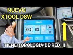 XTOOL D8W NUEVO ESCANER AUTOMOTRIZ BIDIRECCIONAL CON TOPOLOGIA DE RED