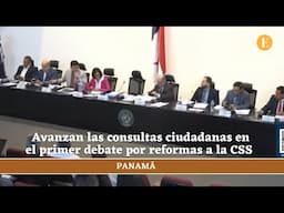 Avanzan las consultas ciudadanas en el primer debate por reformas a la CSS