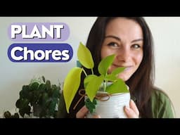 Plant Chores | Plant Care Routine or a Saturday in My Life planning my to-do list for plants