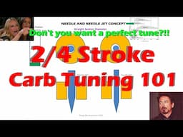 Slide Carburetor Tuning 101 - learn how to tune & calibrate a motorcycle carb | Beginner to Pro