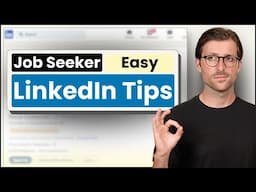 5 Easy LinkedIn Profile Tips | (For Job Seekers)