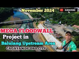 Mega 𝗙𝗟𝗢𝗢𝗗𝗪𝗔𝗟𝗟 Project in Balulang Upstream Area, Cagayan de Oro City | November 2024