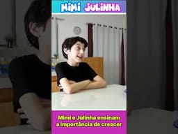 Mimi e Julinha ensinam a importância de crescer para crianças  #criança #saúde #educacional educaci