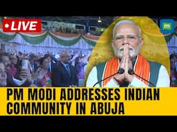 Live: PM Modi addresses Indian Community at Congress Hall in Abuja | Nigeria | India