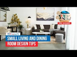 Small Living and Dining Room Design Tips | Mandaue Foam | MF Home TV