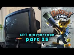 Ratchet and Clank (2002) for PS2 on an old CRT TV pt 15