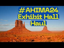 #AHIMA24 EXHIBIT HALL GOODIES HAUL | MEDICAL CODING | HEALTH INFORMATION MANAGEMENT | TECHNOLOGY