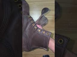 JK Boots OT Oiling Before and After