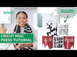 DIY Cricut Mug Press Tutorial - Start to Finish - Beginner Friendly