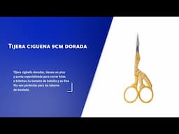 TIJERAS BORDADO (Cigüeñas) IDEAL PARA BISUTERÍA | Marca Stone ¡Crea Accesorios Únicos y Elegantes!