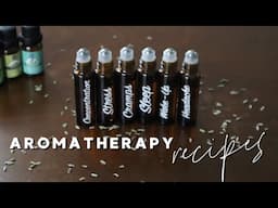 6 DIY Aromatherapy Roll-On Recipes | How I Use Essential Oils for Sleep, Headaches, Stress + More!