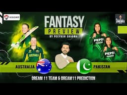 AU W vs PK W Dream11 Team, AUS-W vs PAK-W Dream11 Prediction, AUS W vs PAK-W T20 World Cup Dream11