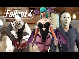 Fallout 4 - Friday the 13th - Jason Voorhees, Michael Myers, Art the Clown & Friendly Phantom