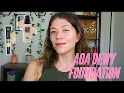 AOA Dewy Blend Foundation & Flawless Liquid Foundation Review