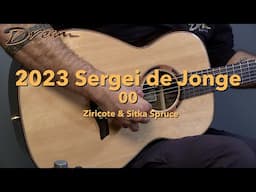 Dream Guitars - 2023 Sergei de Jonge 00, Ziricote & Sitka Spruce #guitardemo #acousticguitar