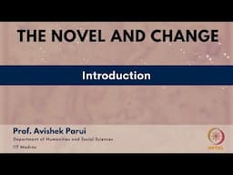 Introduction - The Novel and Change