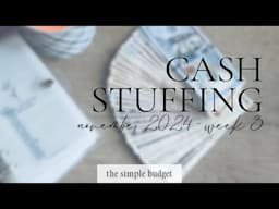 cash envelope stuffing | $838 cash stuffing | zero based budgeting | family budget