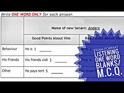 NEW IELTS LISTENING TEST 2021 ||NAME OF NEW TENANT || ONE WORD BLNAKS/MCQ || BRIGHT FUTURE LISTENING