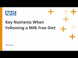 Key Nutrients When Following a Milk Free Diet