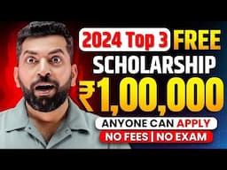 New Scholarship 2024 | Scholarship in India | Benefit ₹1,00,000 | Free Scholarship 2024 for Students