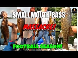 SMALLMOUTH BASS MASSACRE! #FISHINGINONTARIO