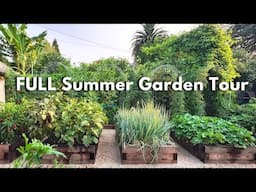 FULL Summer Garden Tour (My First Ever)