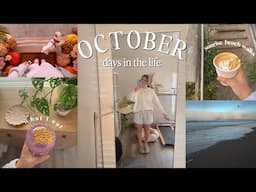 October Days | Sunrise Beach Walks, Healthy Recipes & GF Sourdough! 🍁