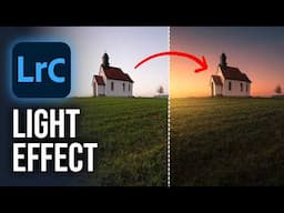 Use THIS TRICK to CREATE LIGHT in Lightroom Classic!