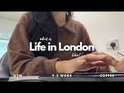 9-5 Work Week In My Life • What Life In London Looks Like • Cooking, Gym, Cleaning 🇬🇧