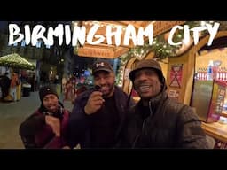 Birmingham City At Night|German Market|​⁠@BrownBoyTheTraveller