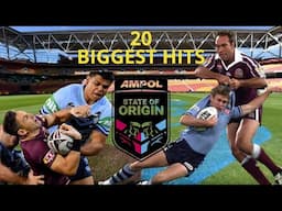 20 Biggest State Of Origin Hits Of All Time (NRL) - GGOA Clips #5