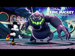 Disney Epic Mickey: Rebrushed - Tomorrow City (Paint Path) [4K 60FPS]