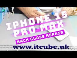 iphone15 pro max Back Glass Repair #shorts