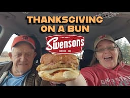 Swensons Drive-in Thanksgiving on a Bun Review #foodreview #honestfoodreviews #fastfood #review