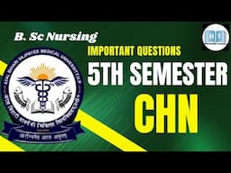 important questions of Community Health Nursing ! CHN Questions ! #Healthcaretutorials