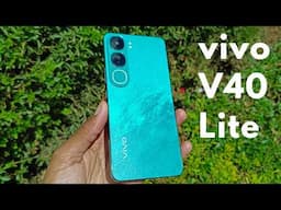 vivo v40 Lite review, powerful performance at just the right price